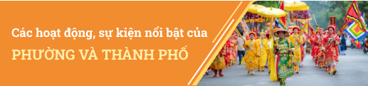 Sự kiện thành phố và Phường