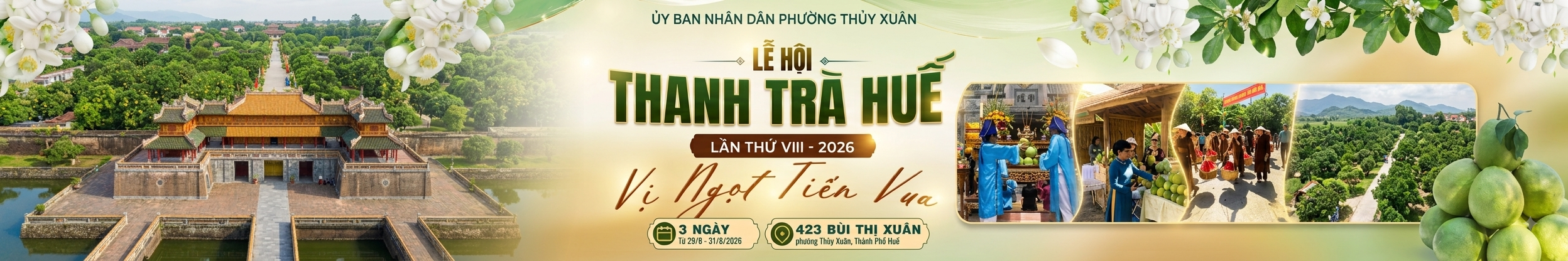 Lễ hội Thanh trà Huế Lần thứ VIII - 2026